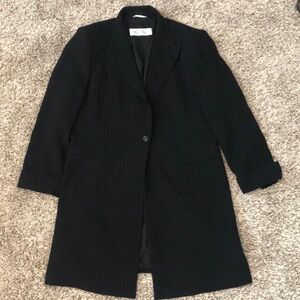 MaxMara Black Blazer Coat